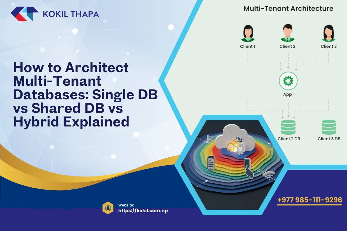 How to Architect Multi-Tenant Databases: Single DB vs Shared DB vs Hybrid Explained (2026 Expert Guide)