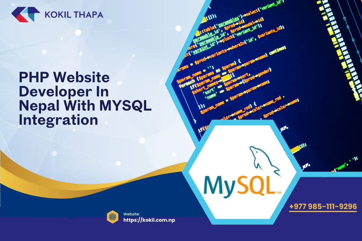 PHP Website Developer in Nepal with MySQL Integration