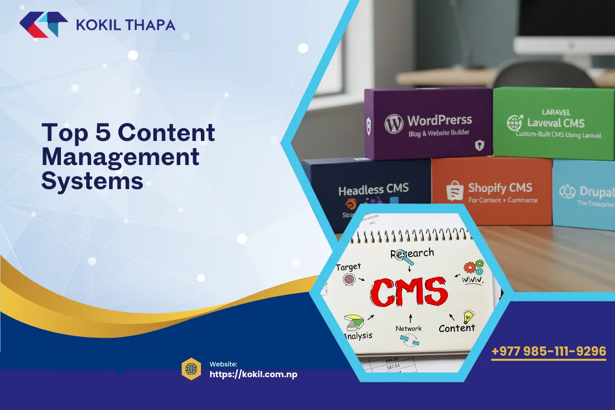 Top 5 Content Management Systems in 2026